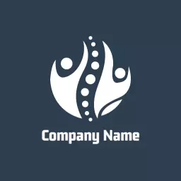 Dynamic Team Collaboration Emphasizing Unity and Support Logo Template