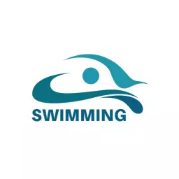 Dynamic Wave Design Representing Swimming Excellence Logo Template