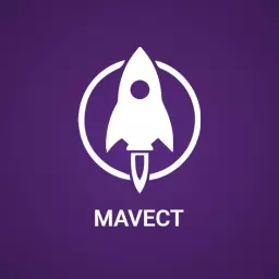 Dynamic White Rocket Launching Into Space Adventure Logo Template