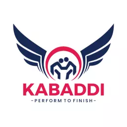 Dynamic Wings Symbolizing Competitive Kabaddi Spirit Logo Template