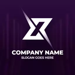 Dynamic X Letter Design Showcasing Modern Branding Logo Template