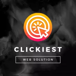 Dynamic Yellow and Pink Clickable Icon for Website Logo Template