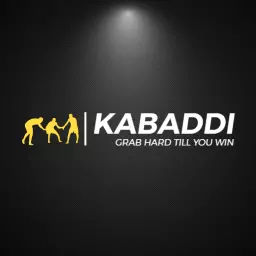 Dynamic Yellow Kabaddi Team Strategy and Competition Logo Template