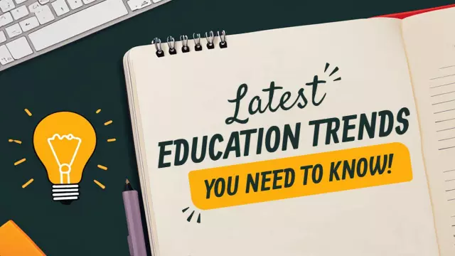 Education Trends Analysis Latest Insights Trending YouTube Thumbnail Template