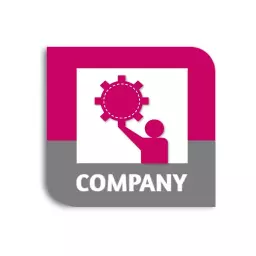 Effective Management Solutions Using Gear Symbol Logo Template