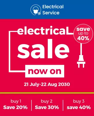 Electrical Service Discount Sale Flyer Template