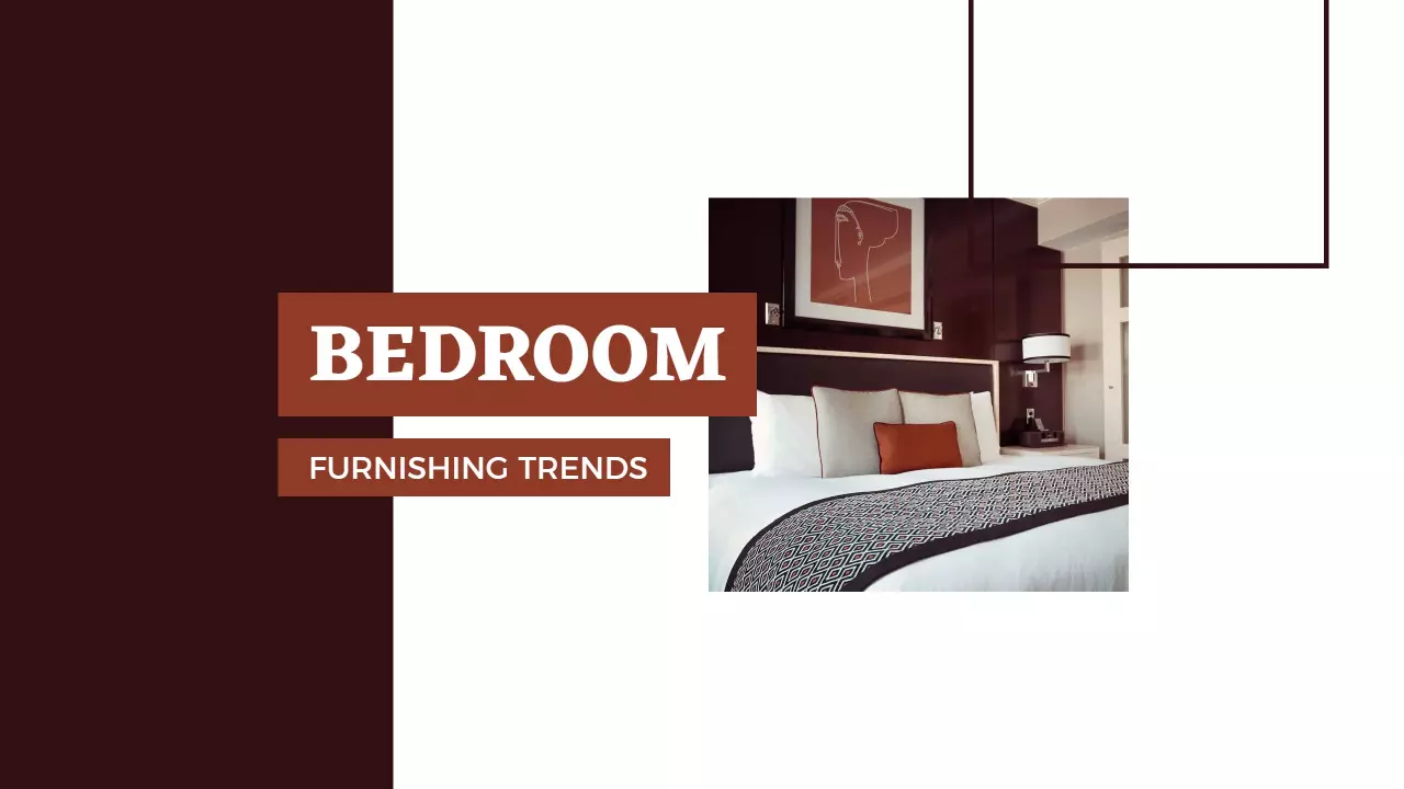 Elegant Bedroom Furnishing Trends with Modern Design YouTube Banner Template