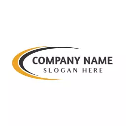 Elegant Black and Gold Design for Royal Company Logo Template