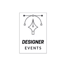 Elegant Black and White Designer Events Signature Logo Template