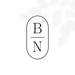 Elegant Black and White Minimalist Monogram Design Logo Template