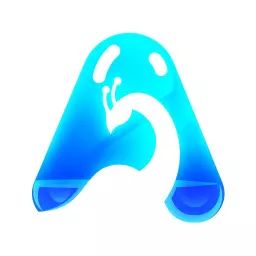 Elegant Blue and Cyan Design Featuring Peacock Logo Template