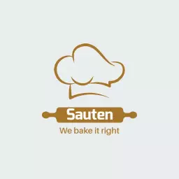 Elegant Brown Chef Hat Symbolizing Kitchenware Excellence Logo Template