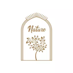 Elegant Brown Tree Design Promoting Environmental Awareness Logo Template