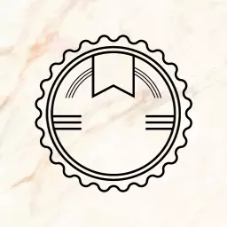 Elegant Cream Background Featuring a Blank Circle Logo Template
