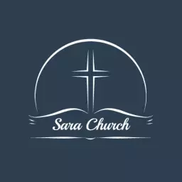 Elegant Cross and Open Book Design for Church Logo Template