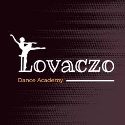 Elegant Dance Silhouette with Stylish Typography Logo Template