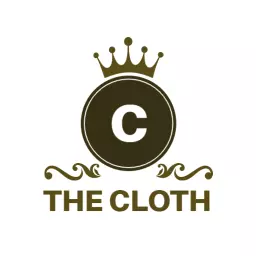 Elegant Dark Brown Clothing Brand with Royal Design Logo Template