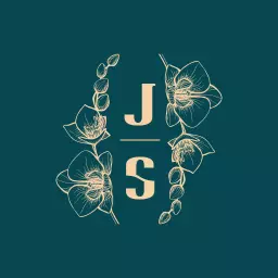 Elegant Floral Design Celebrating Love and Union in Wedding Logo Template