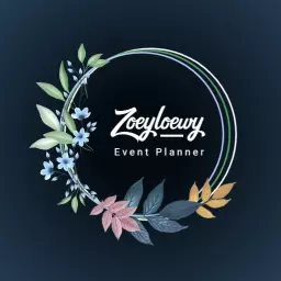 Elegant Floral Design for Professional Event Planner Logo Template