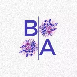 Elegant Floral Design for Romantic Wedding Celebration Logo Template