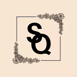Elegant Floral Design Frame for a Wedding Celebration Logo Template