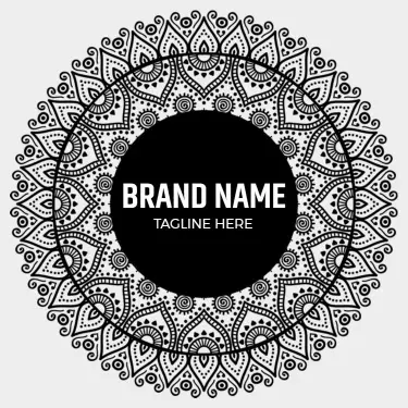 Elegant Floral Mandala Pink Makeup Artist Business Card Template