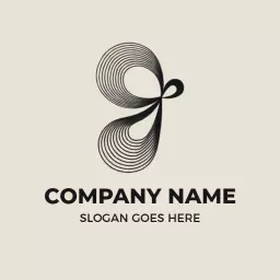 Elegant Flowing Design Showcasing G Letter Branding Logo Template