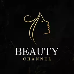 Elegant Gold and Black Beauty Channel Logo Design Representation Logo Template