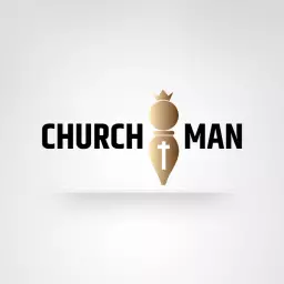 Elegant Gold and Black Churchman Iconic Representation Logo Template