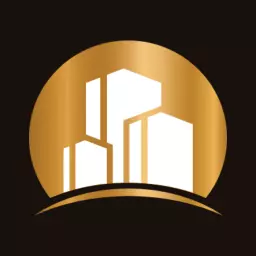 Elegant Gold and White Urban Design for Royal Sector Logo Template