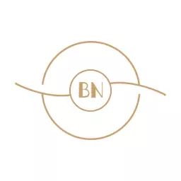 Elegant Gold Circle Design Featuring Unique Initials Logo Template