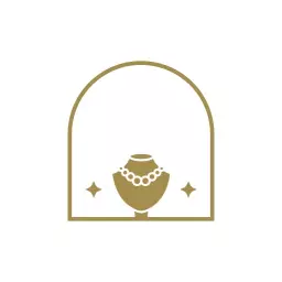 Elegant Gold Jewelry Display and Admiration Logo Template
