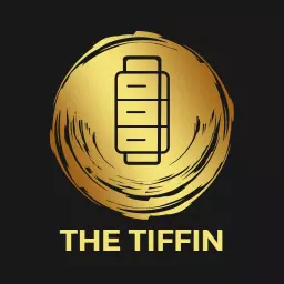 Elegant Golden Design Representing Tiffin Service Logo Template