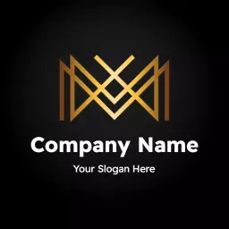 Elegant Golden Royal Emblem Designed for Prestige Logo Template