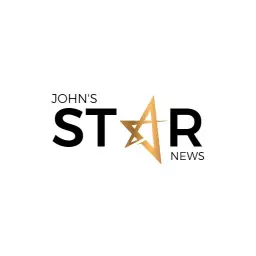 Elegant Golden Star Design for Royal News Media Logo Template