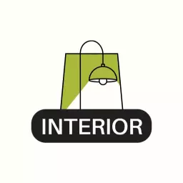 Elegant Green and Black Interior Architecture Design Logo Template
