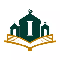 Elegant Green and Gold Islamic Alphabet Reading Logo Template