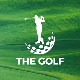 Elegant Green Background Showcasing Golf Sport Lifestyle Logo Template