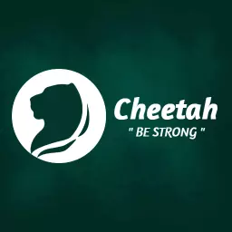 Elegant Green Cheetah Logo Symbolizing Strength and Power Logo Template