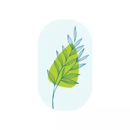 Elegant Green Leaf Design Emphasizing Eco Friendly Values Logo Template