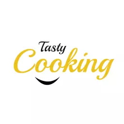Elegant Handwriting Style in Bright Yellow for Cooking Logo Template
