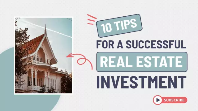 Elegant House Investment Strategies Real Estate YouTube Thumbnail Template