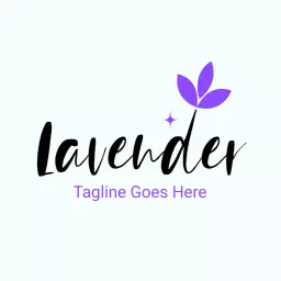 Elegant Lavender Design Featuring Beauty and Relaxation Logo Template