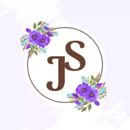 Elegant Lavender Floral Design for Beautiful Wedding Logo Template
