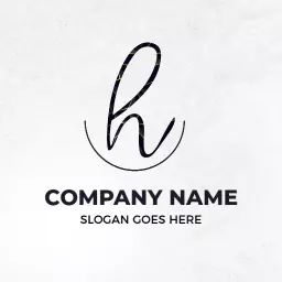 Elegant Minimalist Design Featuring H Letter Logo Template