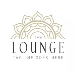 Elegant Minimalist Design Promoting Relaxation in Lounge Logo Template