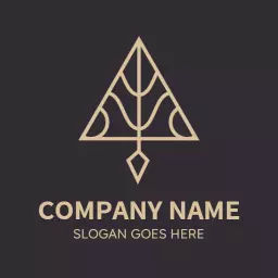 Elegant Minimalist Design Showcasing a Simple Logo Template