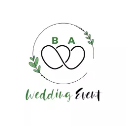 Elegant Minimalist Design Signifying Wedding Celebrations Logo Template