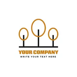 Elegant Minimalist Tree Design for Eco-Friendly Business Logo Template