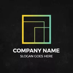 Elegant Multicolor Geometric Design for Minimalist Logo Template